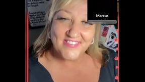 Jacking off during dating live stream