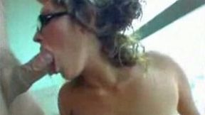 Extreme deepthroat blowjob by my slutty secretary