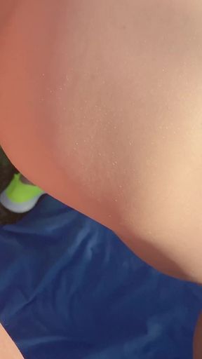 Amateur Quick Anal Fuck and Anal Creampie on the way home - Mia Bandini   Clip 2