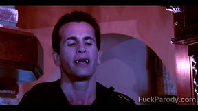 Slutty gorgeous vampire wants a taste of big b. cock