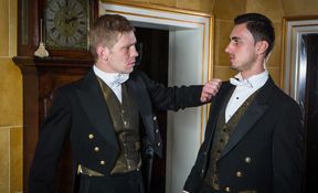 Downton Abbey gay spoof with a nice handjob