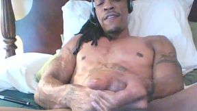 Muscled Ebony Guy Dirty Talk