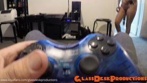 Mandy Mynx FOOTJOB - GlassDeskProductions