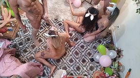 a maior festa de pascoa trans que ja existiu na historia com tudo que voces podem imaginar