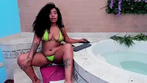 I Masturbate with My Vibrator in the Jacuzzi