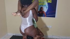 Piledriver between Cate and Nelly