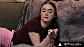 MOMMY'S GIRL - Strict Nanny Ryan Keely DISCIPLINES Spoiled Hazel Moore With Rough ANAL STRAP-ON