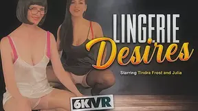 Lingerie desires starring Tindra Frost and Julia