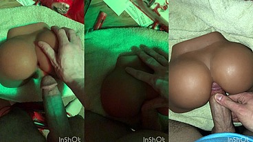 Niko Springs Cums Hard on Big Ass Sex Toy