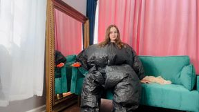 Best friends who inflate together stay together with MistressVictoria (INFLATABLE SUIT) (COCK TEASE) (TIT WORSHIP) (BIG TITS)