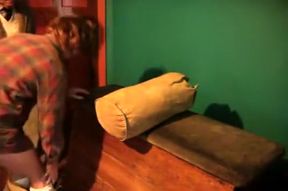 Wretched boy&amp;#039;s bottom spanked with the cane