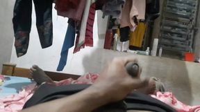 Hot 18 Year Old Boy Jerking off While Laying on Bed