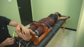 Anise s foot worship sole licking soft tickling with the electric toothbrush full body camera