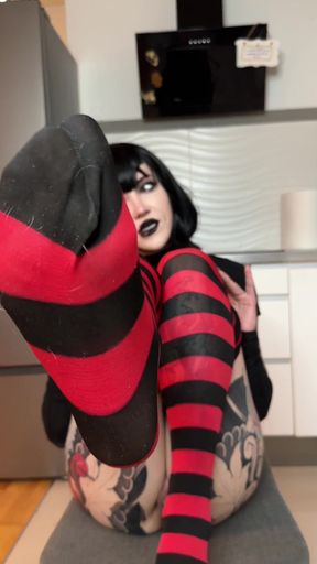 Socked Feet