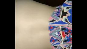 Petisa Argentina en la casa del padre sin hacer ruido