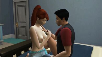 Sims 4 - Common days in family - If it's ok for them then it's ok for us my big boy