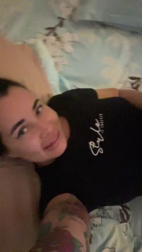 Thick breasted russian MILF solo fuck