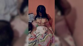Hot Mexican MILF with big ass enjoys her wild pounding and moans with every thrust of my big cock