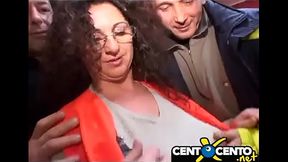 Italian church turns into a steamy orgy with a fat Tuscan woman