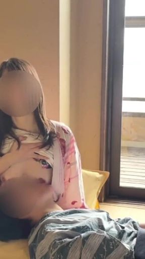 Must-see moment from &quot;Boyfriend licks Maria&amp;#039;s cute boobs in a yukata  at a hot spring traditional Japanese Inn&quot;