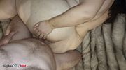 Stepson Fucks Stepmom Sideways Then Doggy Style Creampie