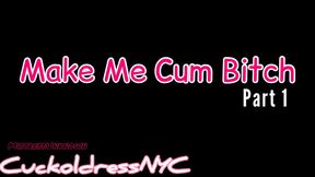 Make Me Cum Bitch Part 1