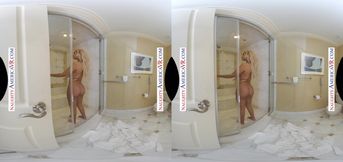 Naughty America VR Bridgette B. seduces neighbor while showering - Bridgette b