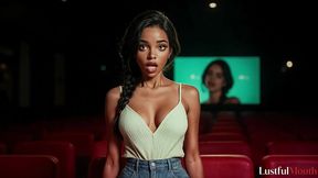 i met a girl on a dating site, and our first date was at the movies. i thought i d enjoy a new movie release, but the girl had other plans. she didn t let my dick out of her mouth for the entire movie