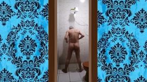 Meu Banho Gostoso Com o Pau Duro 013