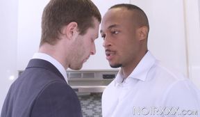 Stunning Trent King and Benjamin Blue enjoy their intimate sex gathering