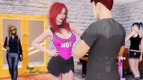 Big-Ass Chick Gets Fucked In 3D Hentai Visual Novel Adventure