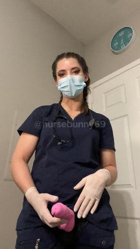 POV Physical Exam with Pegging and Semen Collection