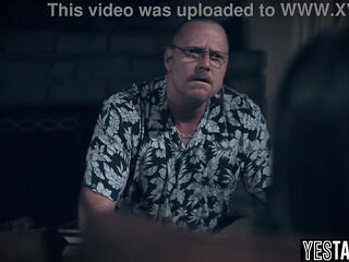 Slutty old man catfishes and rails a tiny sinless teen student hardcore