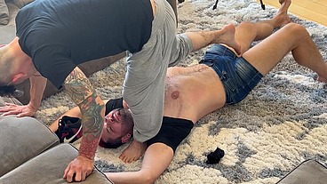 HARD Fag Humiliation - Foot Worship, Ball kicking/Slapping, Hard Slapping...