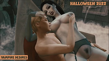 Sims 4. Halloween 2022. Part 1 - Vampire Desires (Horror and Sensual Version)