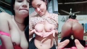 Bangladeshi upojati chakma bou taar gudh abong dudh showcase korar MMS video clip