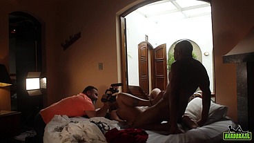 Bastidores da gravação de Suzy Anderson com a galera aprontando - Big Bambu - Binho Ted - Capoeira