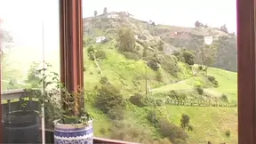 Young 18-year-old Sarah Blake takes a big, long cock