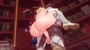 Tsunade’s Massive Boobs Get Hard From Behind in Explosive 3D Naruto Porn Fantasy