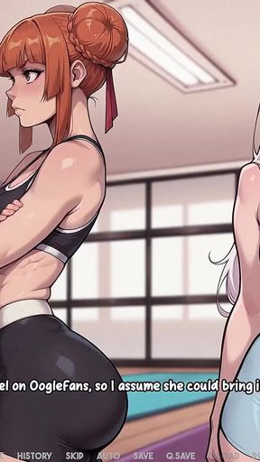 She Slurps BBC by the Pool - Shadows of Ambition 29 - Animated Cartoon Porn Game