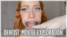 SLAVEGIRL DENTIST MOUTH EXPLORATION