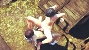 Yaoi Femboy - Kawase Hardsex Outside