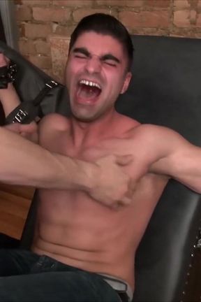 Hot American Dude Is Tickled to Heaven - Pure Gay Tickle Domination! - Dd_4705