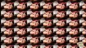 Blonde Swallows Huge Toy Deep Throat