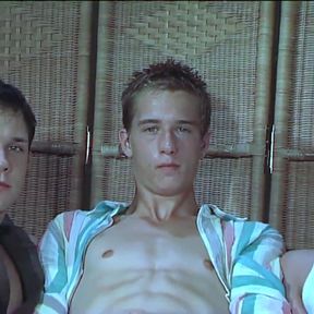 Hot Twink Trio Fuck on Casting Couch