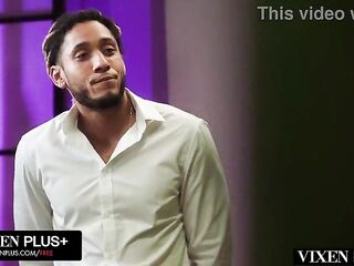 VIXENPLUS mother I'd like to fuck Brandi Love Gets Spit Roasted By two Monster BBCs