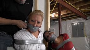 d2505GRLX2-Stuff and tape a gag in her mouth so she can't warn her friend