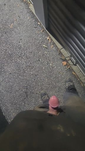 One Last Jerk at the Old Storage Unit.