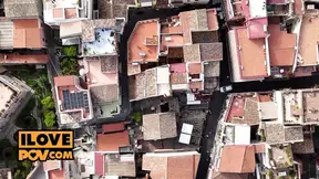 Mirari Hub rides cock and gives POV footplay