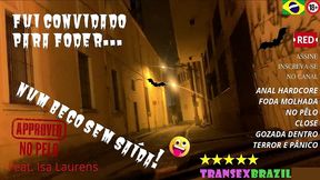 sessao halloween - fui convidado para foder num beco sem saida